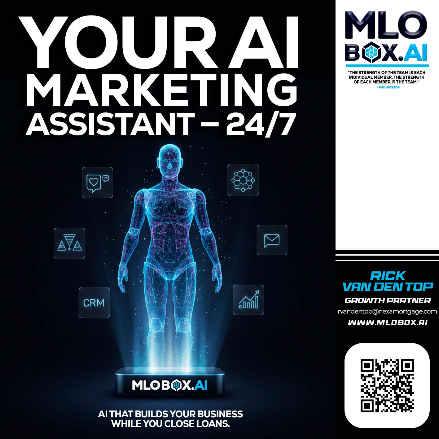 YOUR AI MARKETING - Rick Van Den Top -Loan Officer