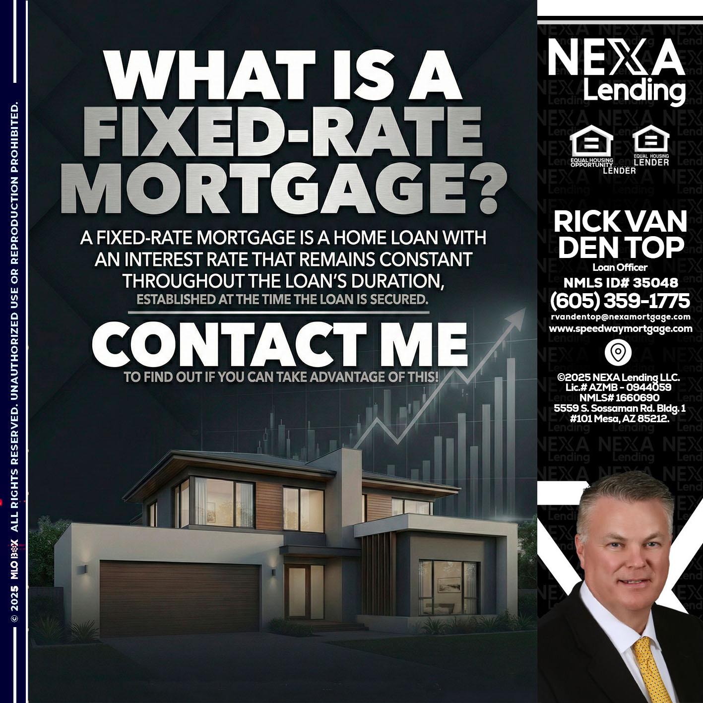 WHAT IS A - Rick Van Den Top -Loan Officer