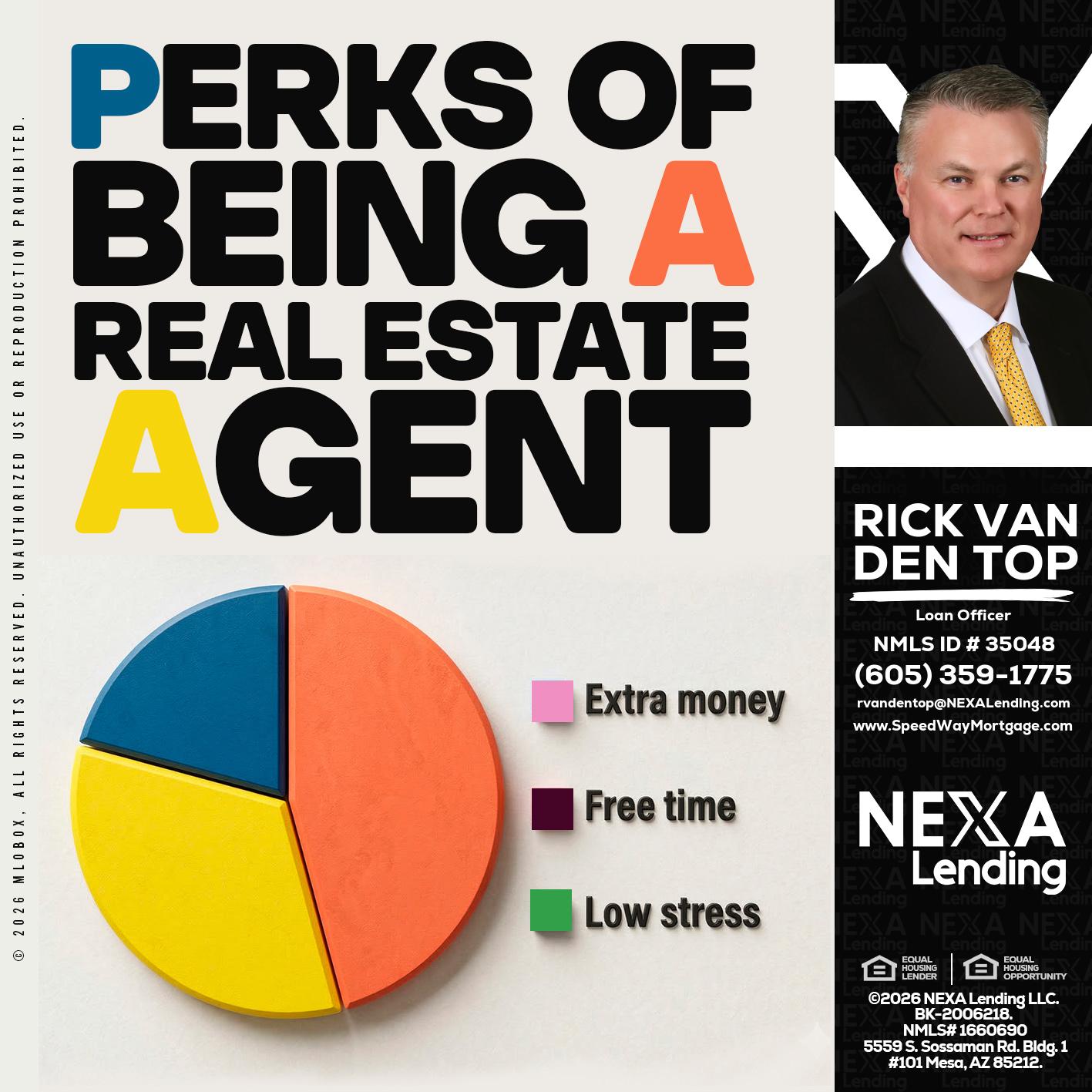PERKS OF BEING - Rick Van Den Top -Loan Officer