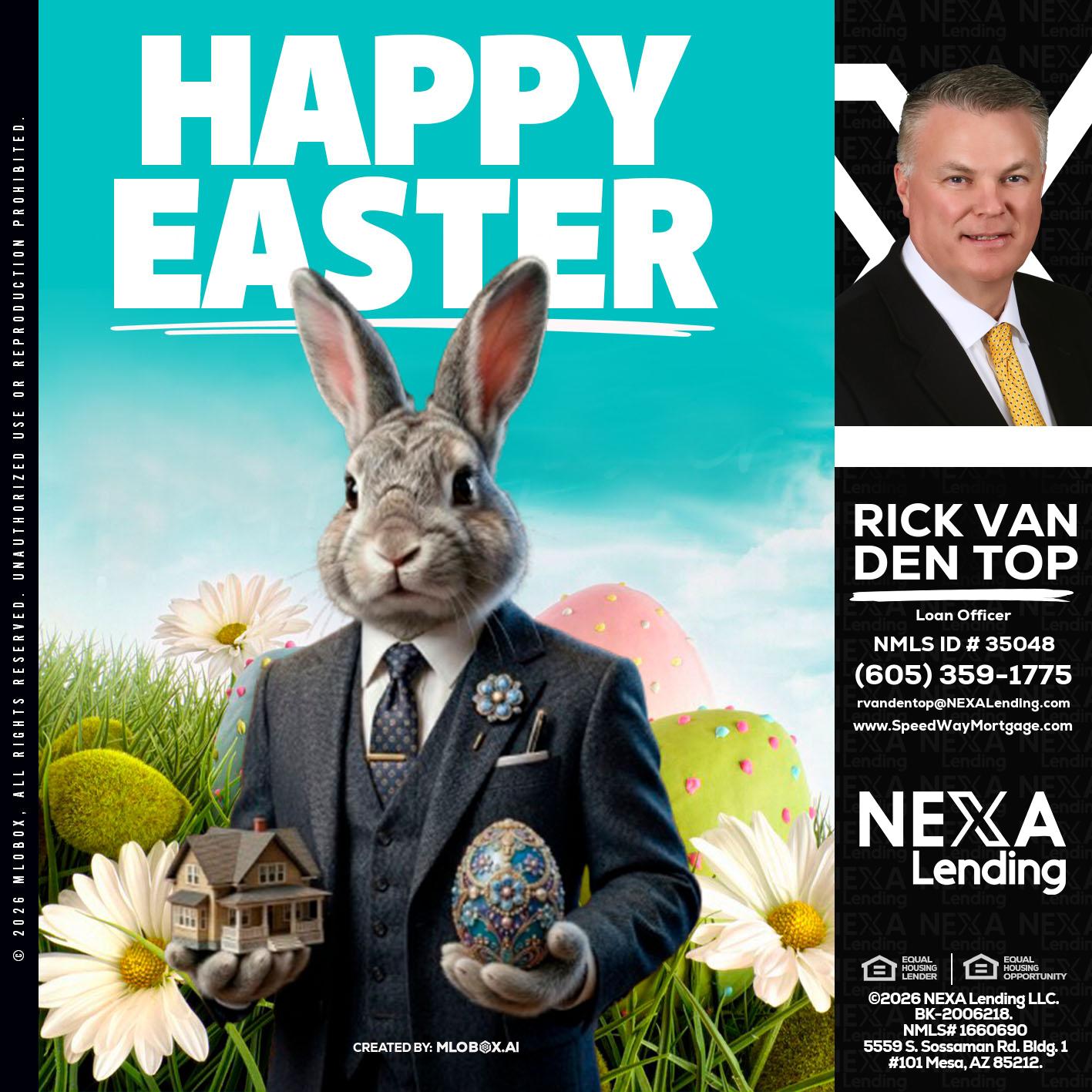 HAPPY EASTER - Rick Van Den Top -Loan Officer