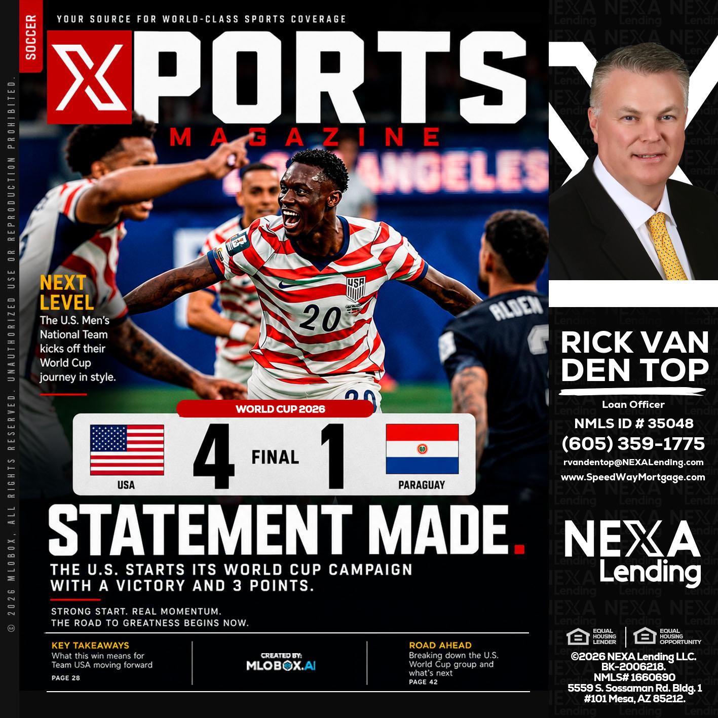 XPORTS - Rick Van Den Top -Loan Officer