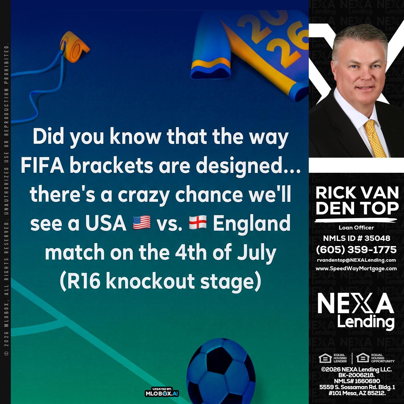 did you know? - Rick Van Den Top -Loan Officer