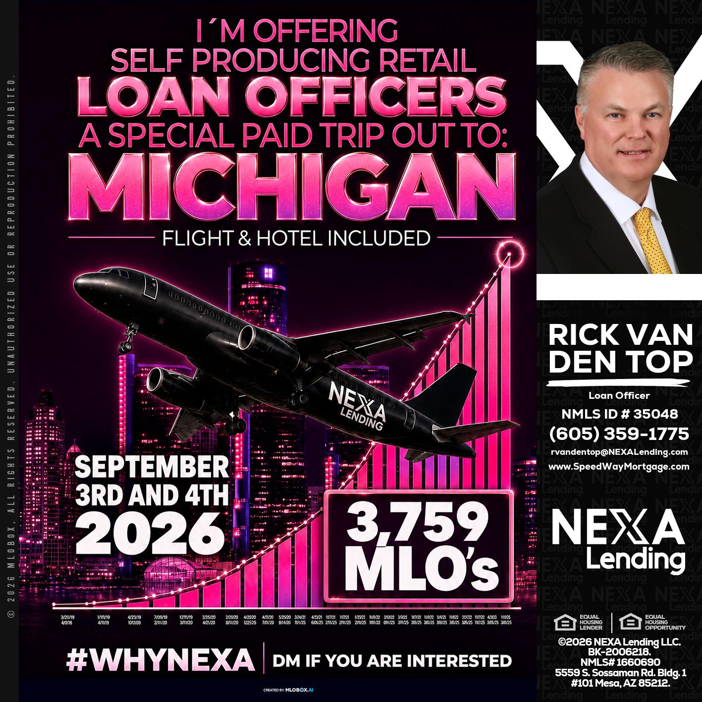 MICHIGAN TRIP - Rick Van Den Top -Loan Officer